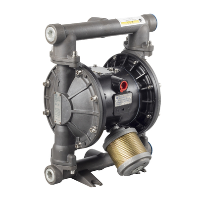1'' Aluminum Diaphragm Pump Double Diaphragm Pump With Santoprene Membranes