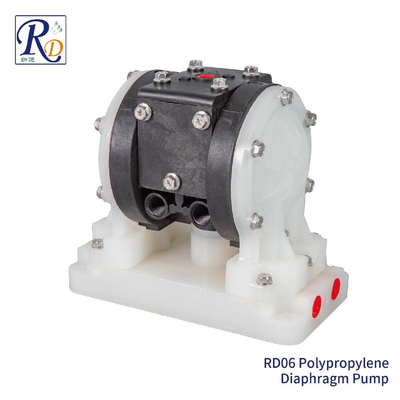 RD06 Mini Plastic Diaphragm Pump Spring Style Non Return Valve