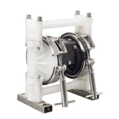 3/8 inch polypropleen pneumatische membraanpomp voor zuur- en alkalische chemische vloeistoffen